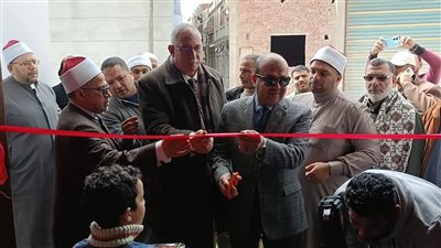 سكرتير دمياط المساعد يفتتح مسجد الفاروق بكفر البطيخ (صور)
