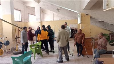 رياضة الدقهلية تنفذ المشروع القومي للأفراد ذوي الإعاقة بإستاد المنصورة الرياضي