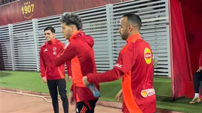 كأس عاصمة مصر، انتظام ثلاثي الأهلي في مران الفريق استعدادا لـ طلائع الجيش