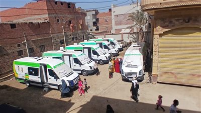 انطلاق قافلة طبية مجانية بقرية ميت يعيش مركز ميت غمر، الإثنين