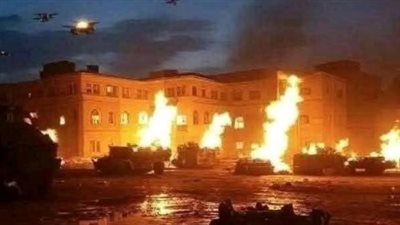 قتلى وجرحى في هجوم بطائرة مسيرة على القصر الجمهوري بالخرطوم 