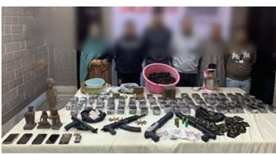 ضبط مخدرات وتماثيل أثرية بـ8 ملايين جنيه في الشرقية
