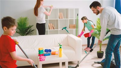 استراتيجية التخطيط لتنظيف البيت قبل عيد الفطر بأقل جهد