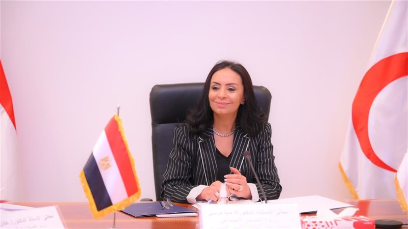 مايا مرسي وزيرة التضامن