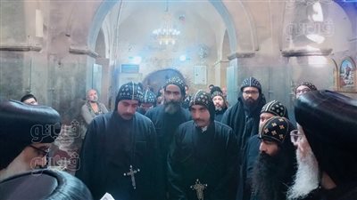 سيامة راهبين جديدين بدير الأنبا متاؤس الفاخوري بجبل أصفون في الأقصر