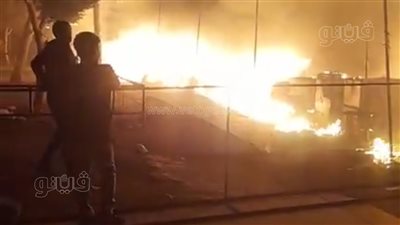 اندلاع حريق في معرض «أهلًا رمضان» بالمنيا دون خسائر بشرية 