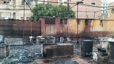 النيابة تأمر بسرعة إصدار تقرير معاينة حريق 