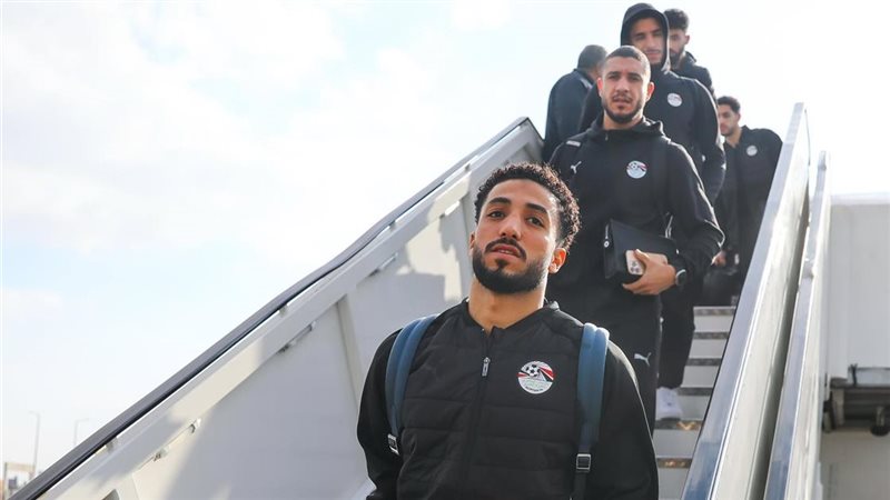بعثة المنتخب تصل