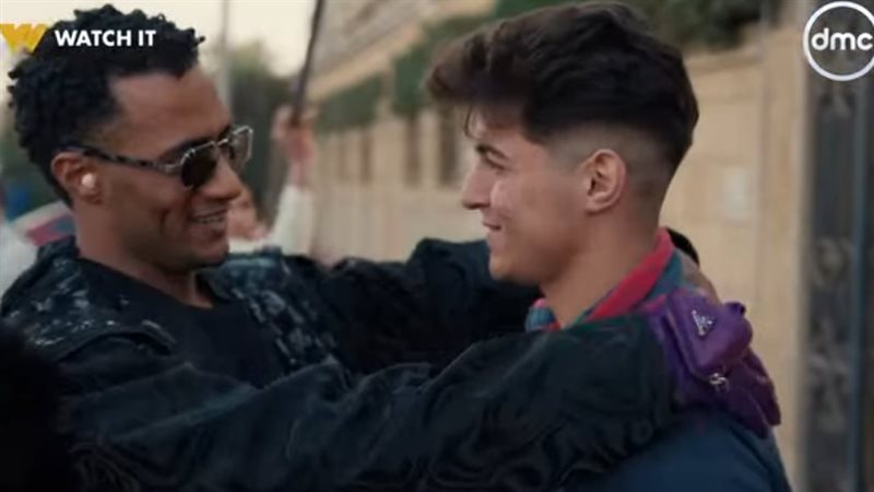 محمد رمضان في مدفع