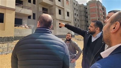رئيس جهاز العبور الجديدة يتفقد تنفيذ شقق الإسكان الاجتماعي 
