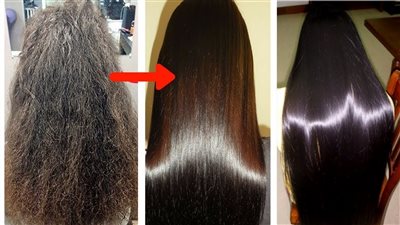  وصفة العيد الطبيعية لفرد الشعر بأقل التكاليف