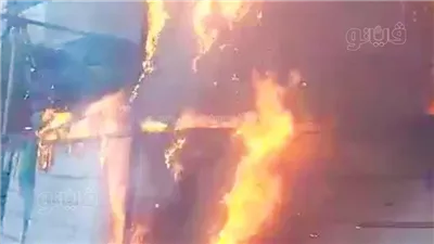سابت الأكل على النار ونامت، وفاة فتاة في حريق شقة بدار السلام
