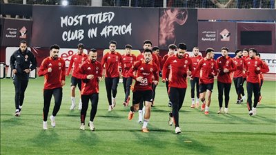 الأهلي يواصل تدريباته على ملعب مختار التتش (صور) 