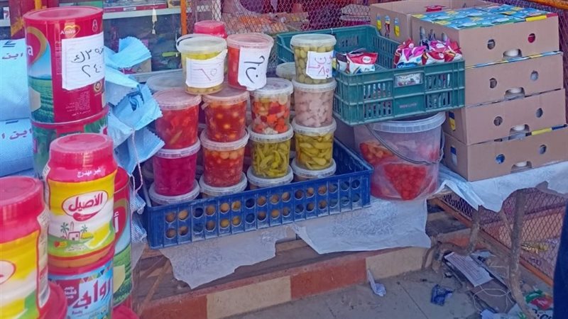 جانب من المضبوطات،