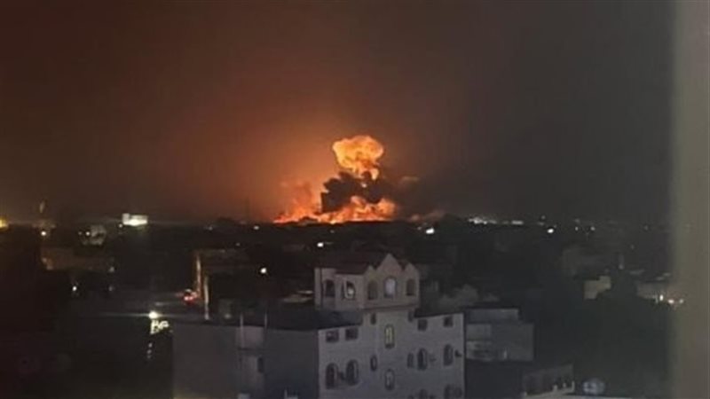غارة أمريكية على