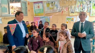 مدير التعليم العام يتابع مدارس إدارة المنزلة في الدقهلية 
