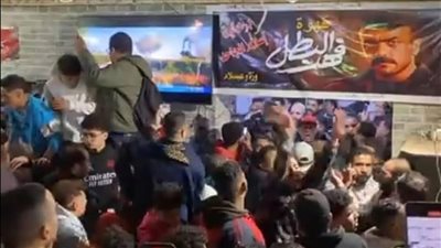 أحمد العوضي يتصدر التريند بعد حبسه داخل مقهى في إمبابة بسبب تدافع الجمهور 