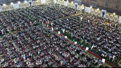 على غرار المطرية، المنوفية تنظم أكبر مائدة إفطار تتسع لآلاف الأشخاص