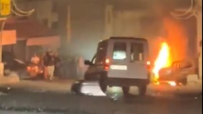 غارة إسرائيلية تستهدف سيارة جنوبي لبنان (فيديو)