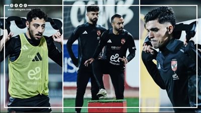 تدريبات أشغال شاقة، 12 صورة ترصد مران الأهلي استعدادا لمواجهة الهلال السوداني بأبطال إفريقيا 