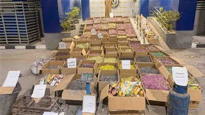 ضبط عاملين بالفيوم وبحوزتهما 6.5 مليون قطعة ألعاب نارية 