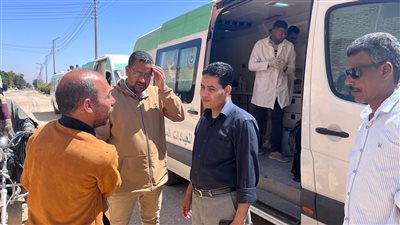 صحة الأقصر تتابع أعمال قافلة مركز شباب الزهراء بالطود