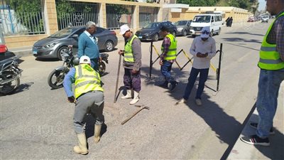 مياه الأقصر: حملة تطهير لشبكات الصرف بمنطقتي شعيب والتليفزيون (صور)