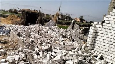 إزالة 23 حالة تعد على أراضي الدولة بالبحيرة 