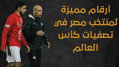 أرقام مميزة لمنتخب مصر في تصفيات كأس العالم (إنفوجراف) 