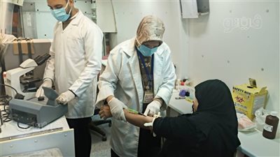 تقديم 1290 خدمة صحية في المنيا خلال قافلة طبية مجانية بمنشأة الدهب القبلية