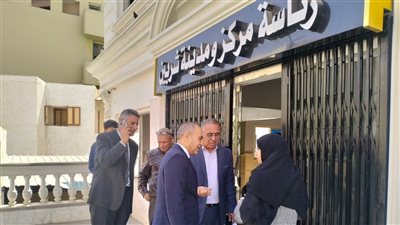 السكرتير العام لمحافظة الدقهلية يقود حملة تفتيشية للوحدة المحلية لمركز شربين
