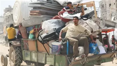 الأمم المتحدة تعلن عدد النازحين في غزة خلال أسبوع
