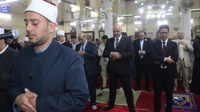محافظ القليوبية يشهد احتفالية ليلة القدر بمسجد ناصر ببنها
