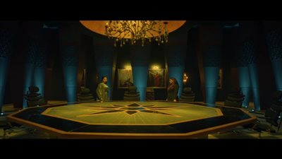 أشرف زكي ضيف الحلقة 28 من مسلسل المداح 5، ورحاب تدخل صالات الماسونية