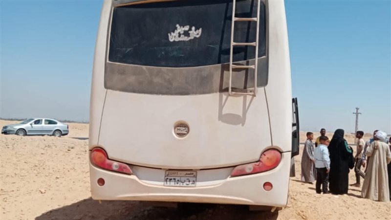 حادث انقلاب أتوبيس