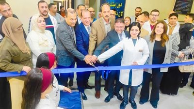 افتتاح أعمال تطوير معمل مستشفى النوبارية الجديدة والسماليجي يتفقد تشطيبات السوق التجارية 
