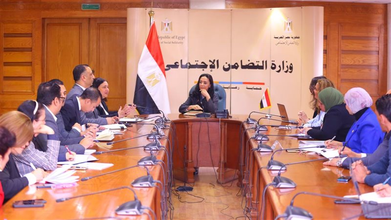 مايا مرسي وزيرة التضامن
