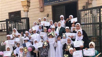 مساجد الجمهورية تحتفل بتكريم الحفظة الصغار بمشاركة واعظات الأوقاف مع نهاية رمضان