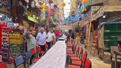 للعام الرابع، استعدادات أهالي فيصل لتنظيم مائدة الإفطار الجماعي (فيديو وصور)