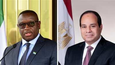 مراسم استقبال رسمية لرئيس سيراليون في قصر الاتحادية