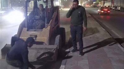 حملات نظافة مكثفة بشوارع وطرق قرى سوهاج لاستقبال عيد الفطر