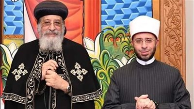 نبراس قدوة ودلالة أخوة، وزير الأوقاف يتلقى التهاني بمناسبة عيد الفطر من عدد من الكنائس