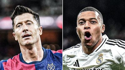 الصراع يحتدم بين ليفاندوفسكي ومبابي، ترتيب هدافي الدوري الإسباني قبل الجولة 29