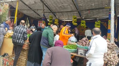 إقبال كبير على أسواق اليوم الواحد يومي الجمعة والسبت في الدقهلية (صور) 