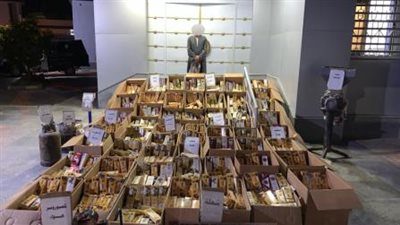 قبل ترويجها فى العيد، ضبط ورشة تصنيع ألعاب نارية بداخلها 3 ملايين قطعة بالفيوم 