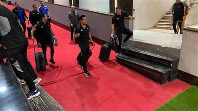 كأس مصر، وصول طاقم حكام مباراة الزمالك وسيراميكا إلى استاد القاهرة (صور)