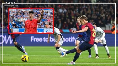 مقطع لم يتجاوز ثواني كشفه، حكم يحتفل بإهدار ضربة جزاء برشلونة أمام أوساسونا (فيديو)