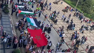 مسيرات بمدن مغربية دعما لفلسطين ورفضا للتطبيع