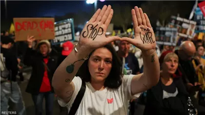 الآلاف يتظاهرون في لندن لدعم غزة ومحاسبة قادة الاحتلال 