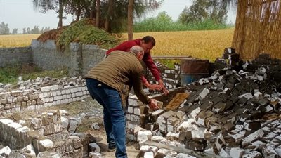 حملات مكثفة لمواجهة مخالفات البناء في الدقهلية (صور)